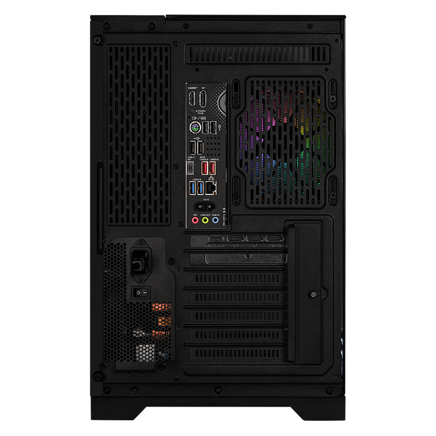 Xtreme Gaming PC with NVIDIA GeForce RTX 5070 & AMD Ryzen 9 9900X | 32GB DDR5 RAM | 2TB SSD | Liquid Cooling | WiFi | Black - Ultimate 4K Gaming & Streaming Setup