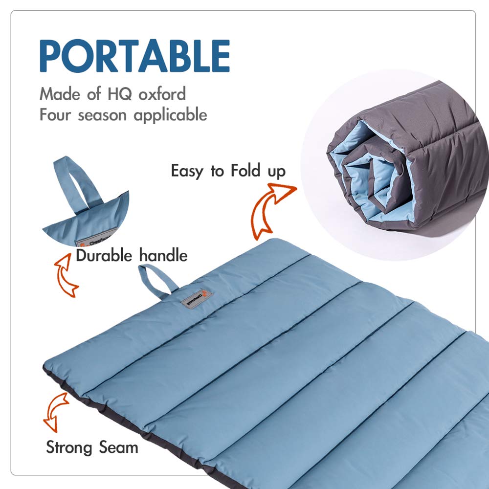 Waterproof Outdoor Dog Bed - Large, Durable & Washable Pet Mat for Camping, Travel & Home Use - Portable Water-Resistant Dog Sleeping Pad