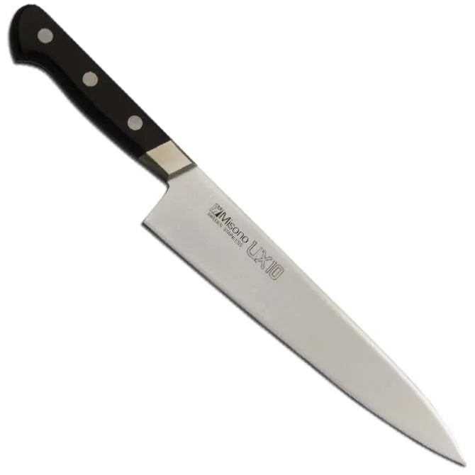 Premium Misono UX10 Japanese Chef Knife - 8 Inch High Carbon Stainless Steel Kitchen Knife for Professional Chefs & Home Cooking - Perfect for Slicing, Dicing & Chopping Vegetables, Meat & Fish