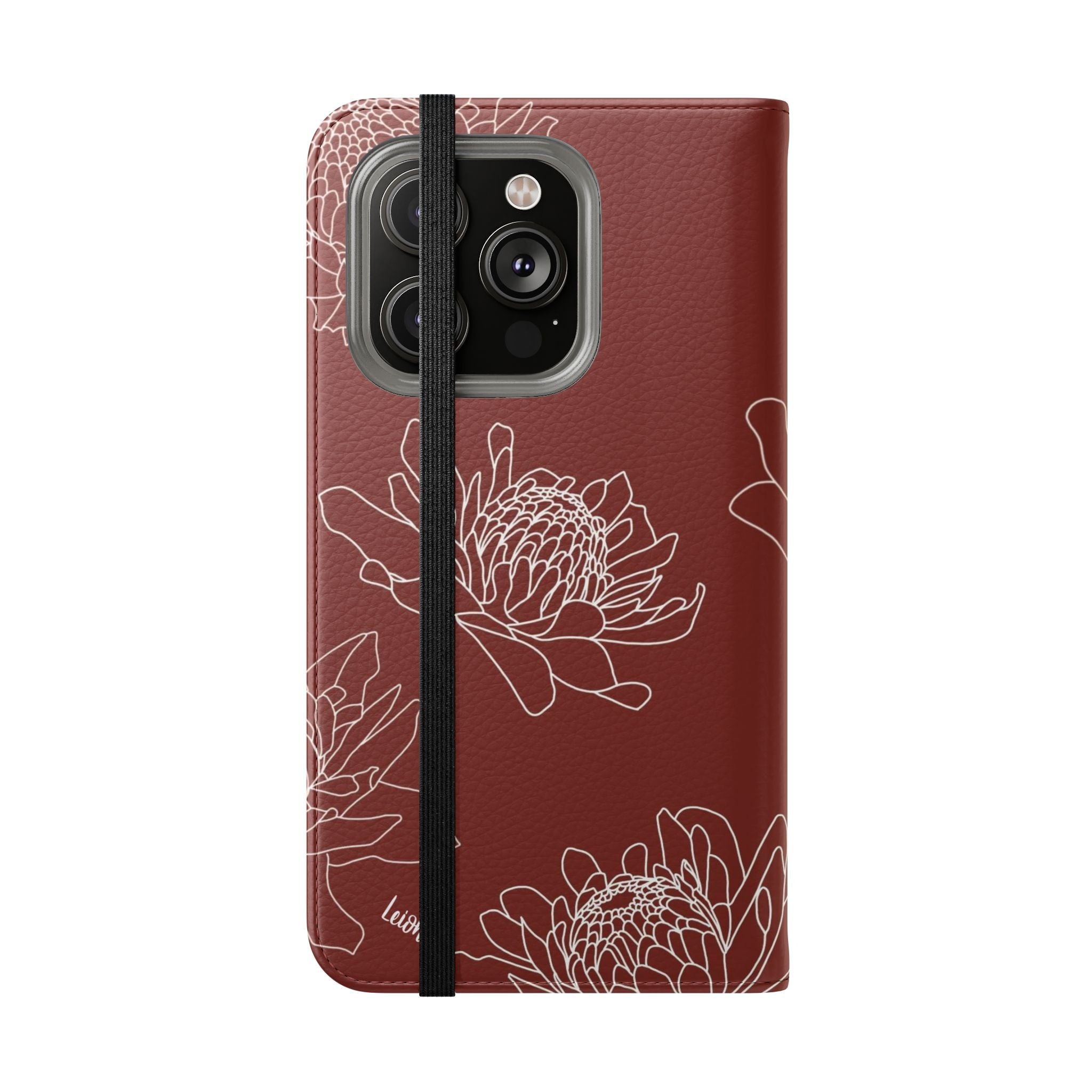 Torch Ginger Folio Case - Elegant & Durable Phone Cover for iPhone & Samsung - Perfect for Travel, Work & Everyday Use