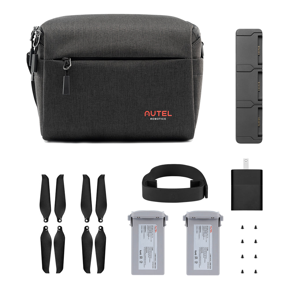 DJI EVO Nano Series Drone with Fly More Combo - Portable Travel Drone for Aerial Photography & Vlogging | Perfect for Outdoor Adventures, Travel Vlogging & Content Creation