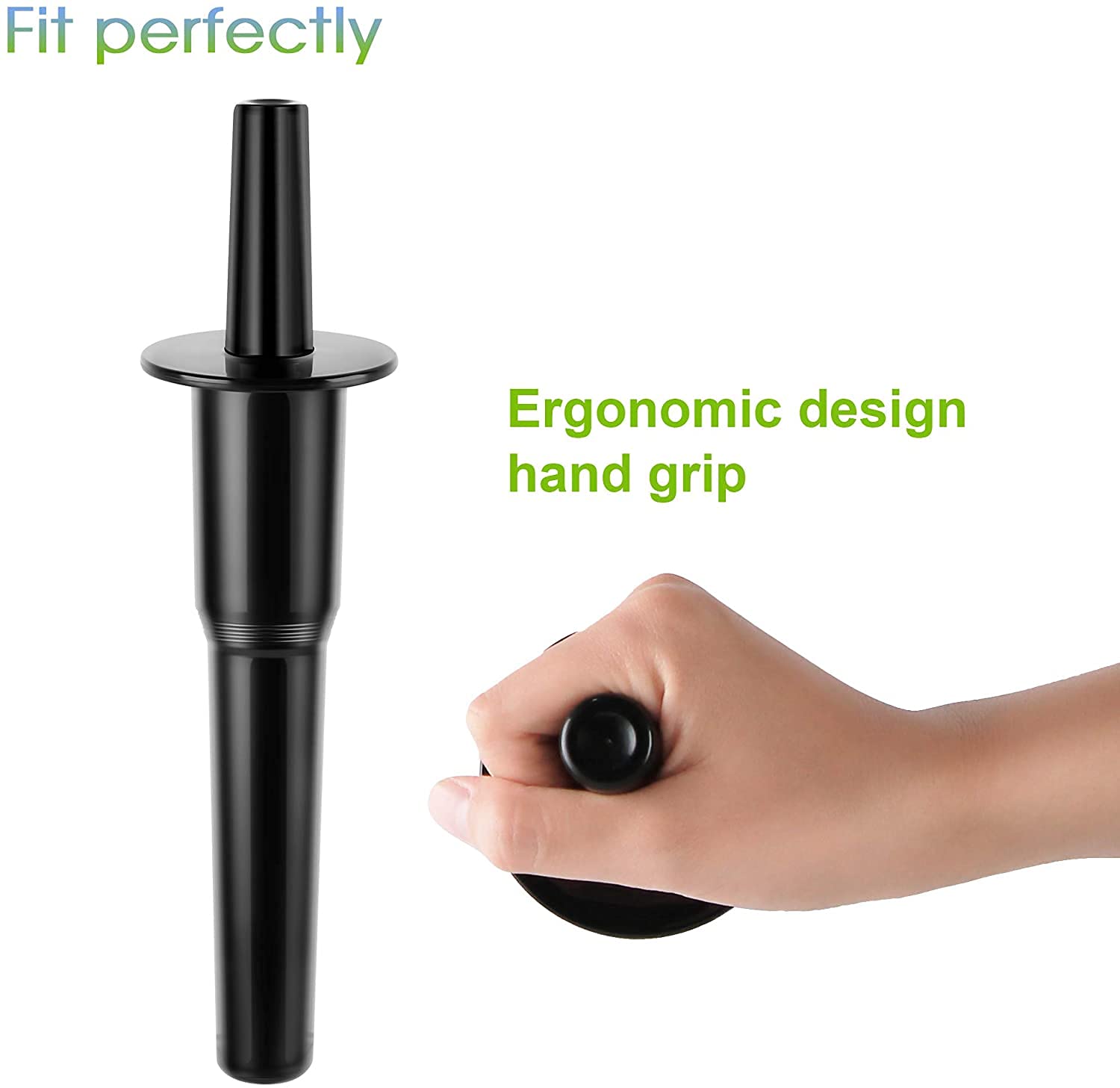 Vitamix Blender Replacement Tamper Tool - Compatible with Classic & Standard 64oz Containers - Perfect for Smoothies, Soups & Food Prep
