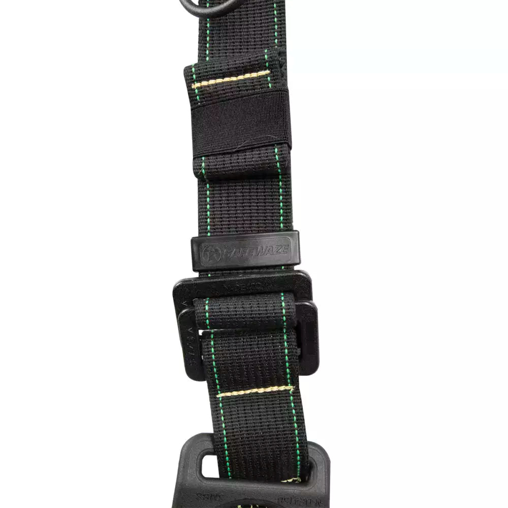 Arc Flash Full Body Harness with DE 3D, DE QC Chest, DE FD & DE QC Legs - Heavy Duty Fall Protection for Construction, Roofing & Industrial Work Safety
