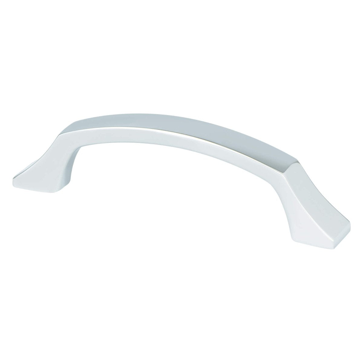 Berenson Century Edge Zinc CC Pull - Premium Cabinet Hardware for Modern Kitchens & Bathrooms | Easy Installation & Durable Finish | Perfect for Home Renovation & DIY Projects