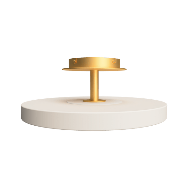 Asteria Up Modern LED Ceiling Lamp - Dimmable Flush Mount Light Fixture for Living Room, Bedroom, and Kitchen