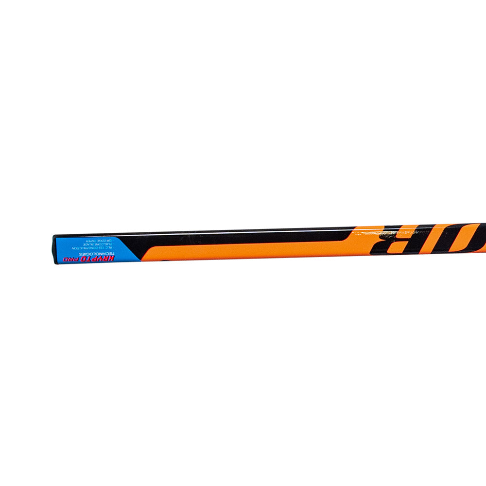 Warrior Covert Krypto Pro 2022 Intermediate Ice Hockey Stick - Lightweight Carbon Fiber Hockey Stick for Youth & Adult Players - Perfect for Ice Rink Games, Training & Competitive Play