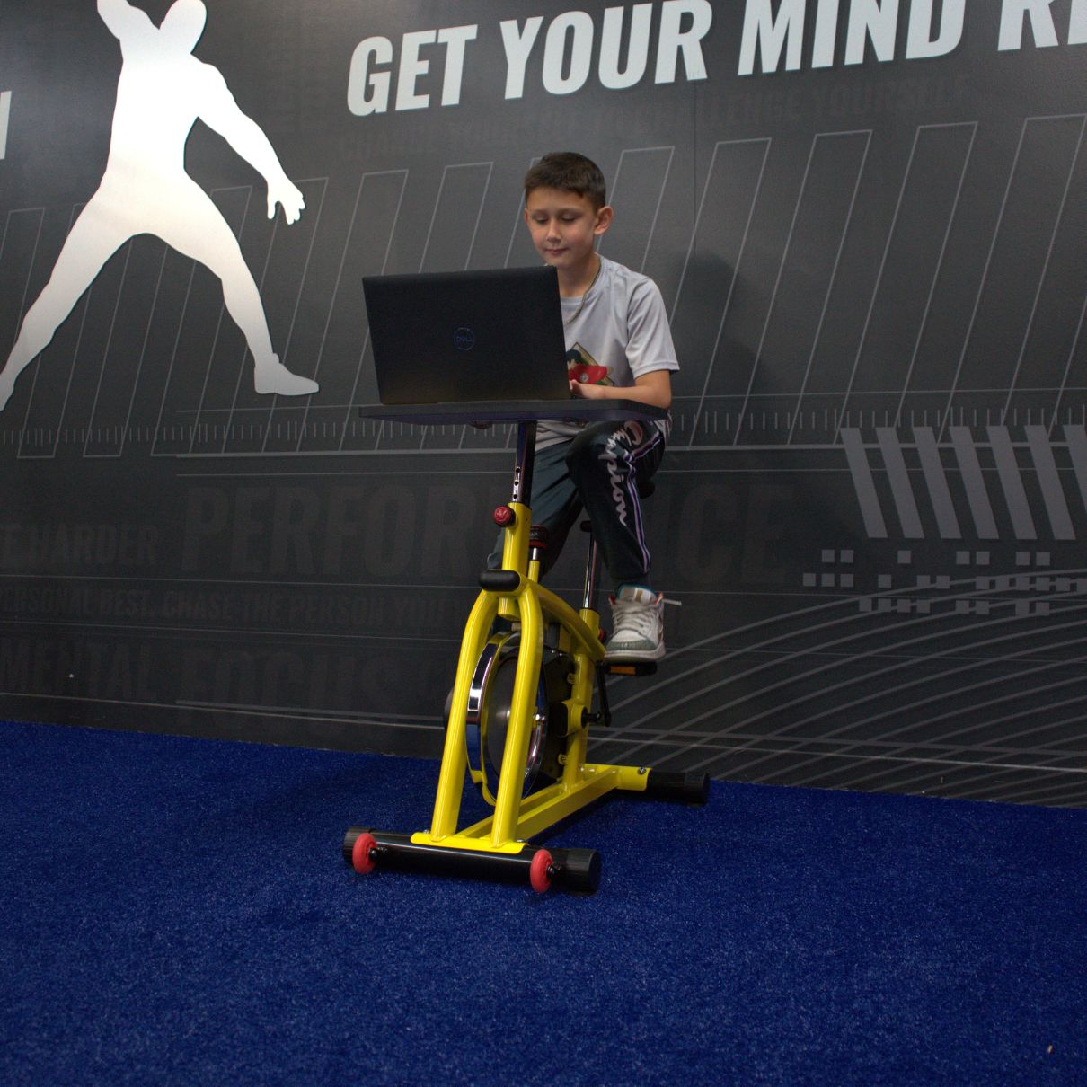 Element Fitness Wooden Table Top for Kids Bike - Durable & Stylish Playroom or Outdoor Activity Accessory