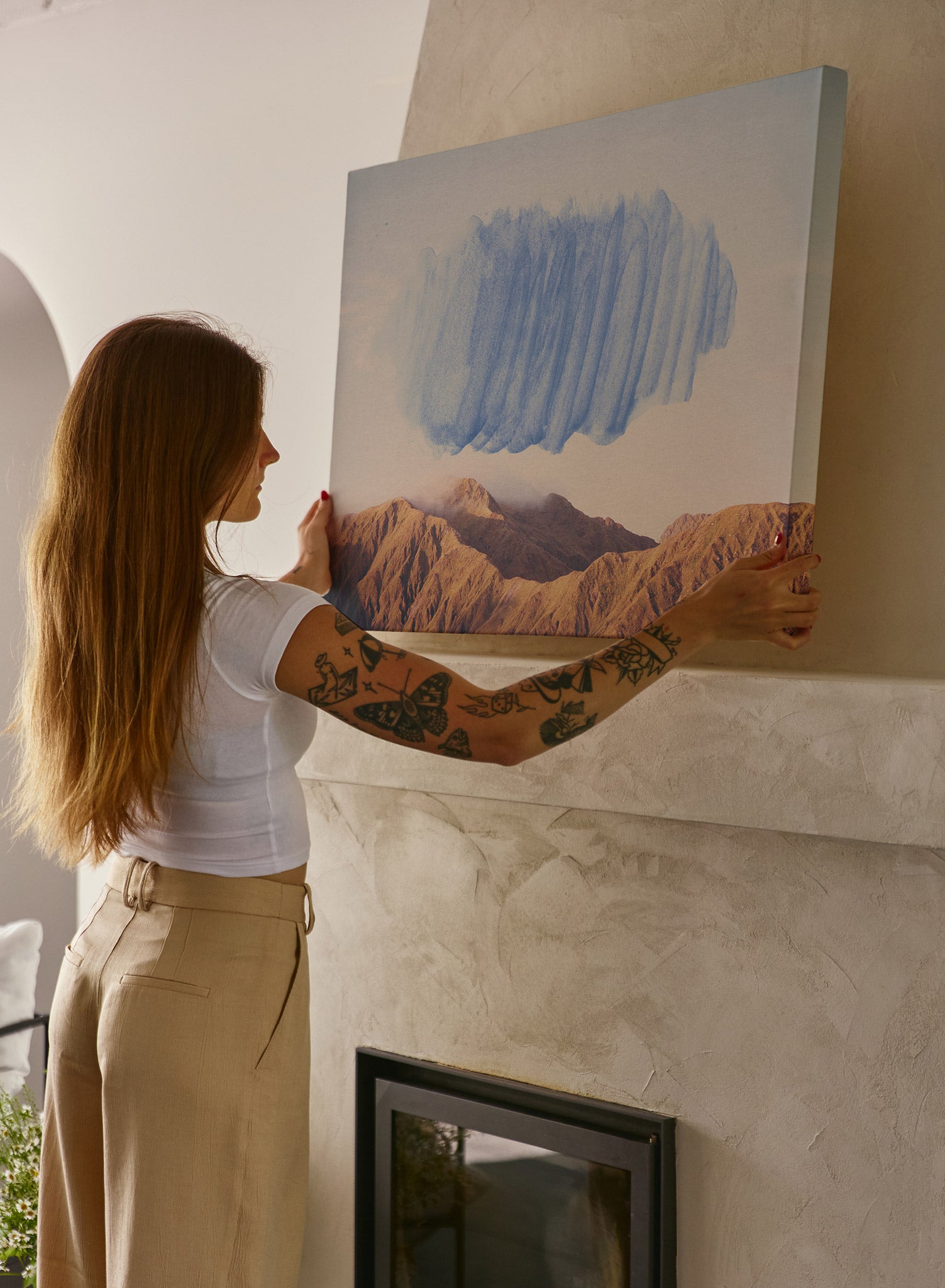 Out of the Blue Poster - Inspirational Wall Art for Home & Office Decor | Perfect for Living Room, Bedroom, or Gift Giving