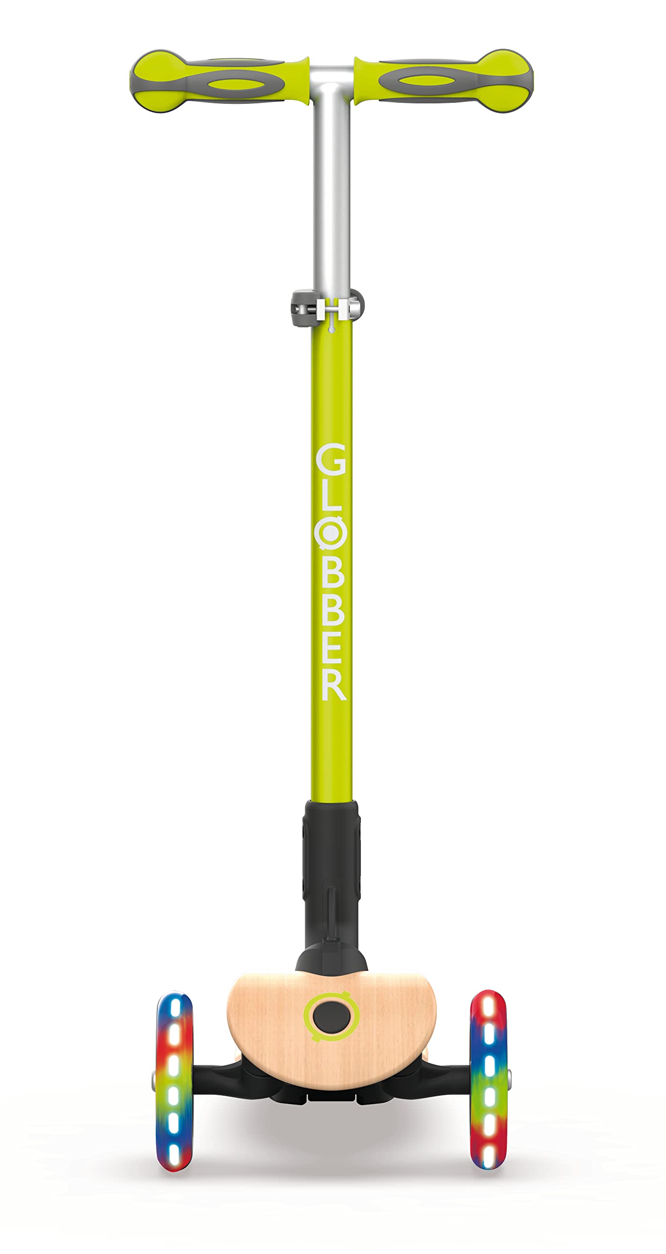 Globber Primo Foldable Wooden Flashlight - Compact & Durable for Camping, Hiking & Emergency Use