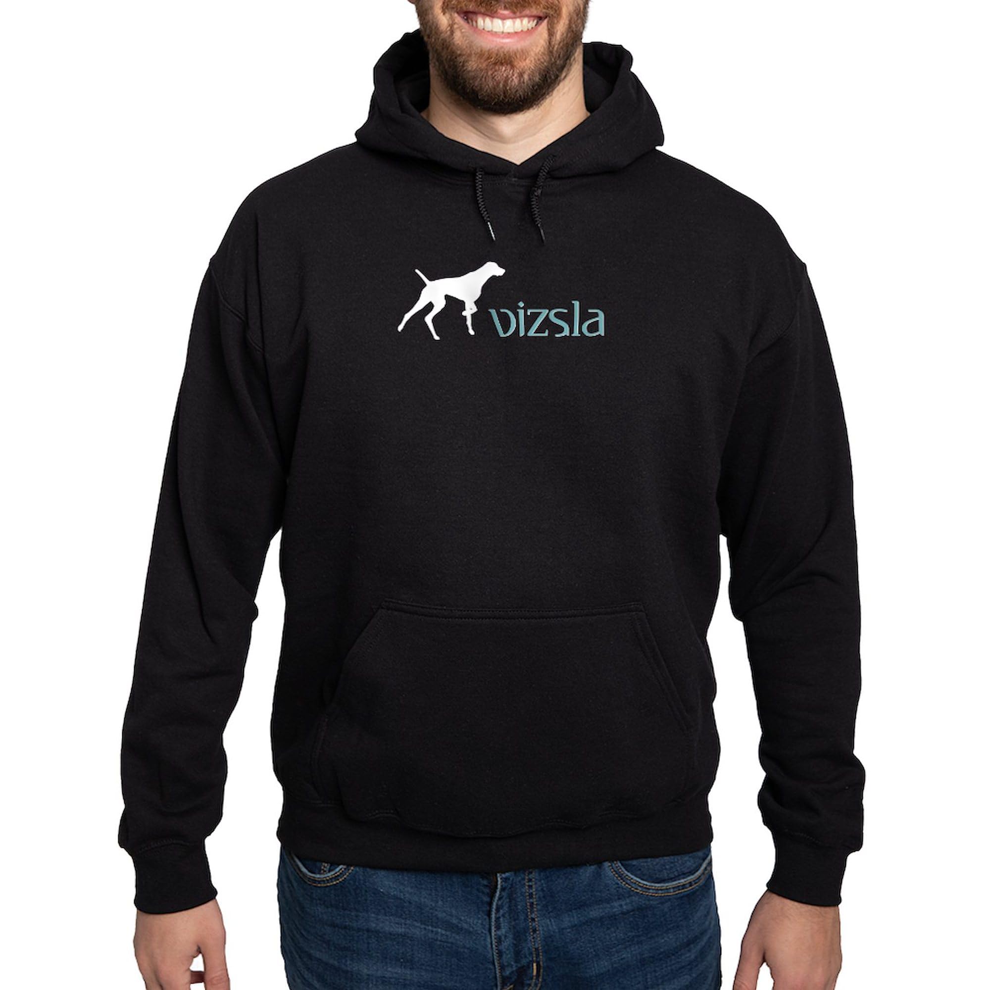 Vizsla Dog Hoodie for Men - Dark Regular Fit Pullover Sweatshirt | Comfortable & Stylish for Casual Wear, Dog Lovers, and Outdoor Activities