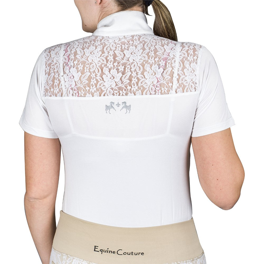 Spicy Girl Cinnamon Short Sleeve Show Shirt by EC | Trendy Women's Fashion Top for Casual Wear, Parties & Date Nights