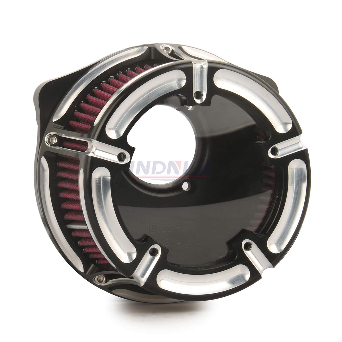 Happy-Motor Clear See-Through Air Cleaner for Harley Softail Slim FLS, Road King FLHR & FLHX (2000-2007) - High-Performance Air Filter for Improved Engine Breathing - Perfect for Cruising & Long-Distance Riding