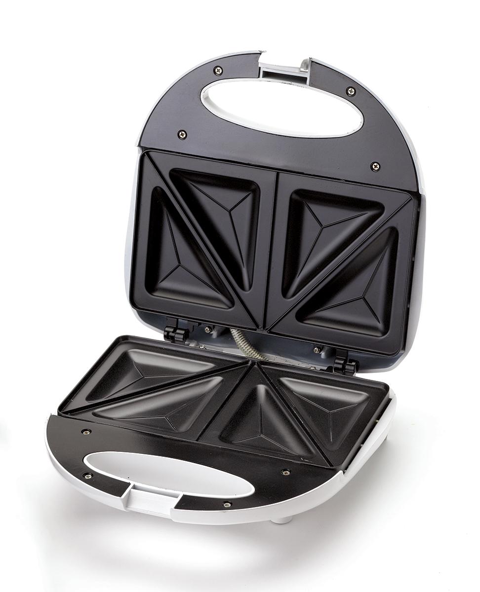 Refurbished BETTY CROCKER BC1934C Sandwich Maker with Home Essentials Warranty - Perfect for Quick Breakfasts, School Lunches & Family Snacks