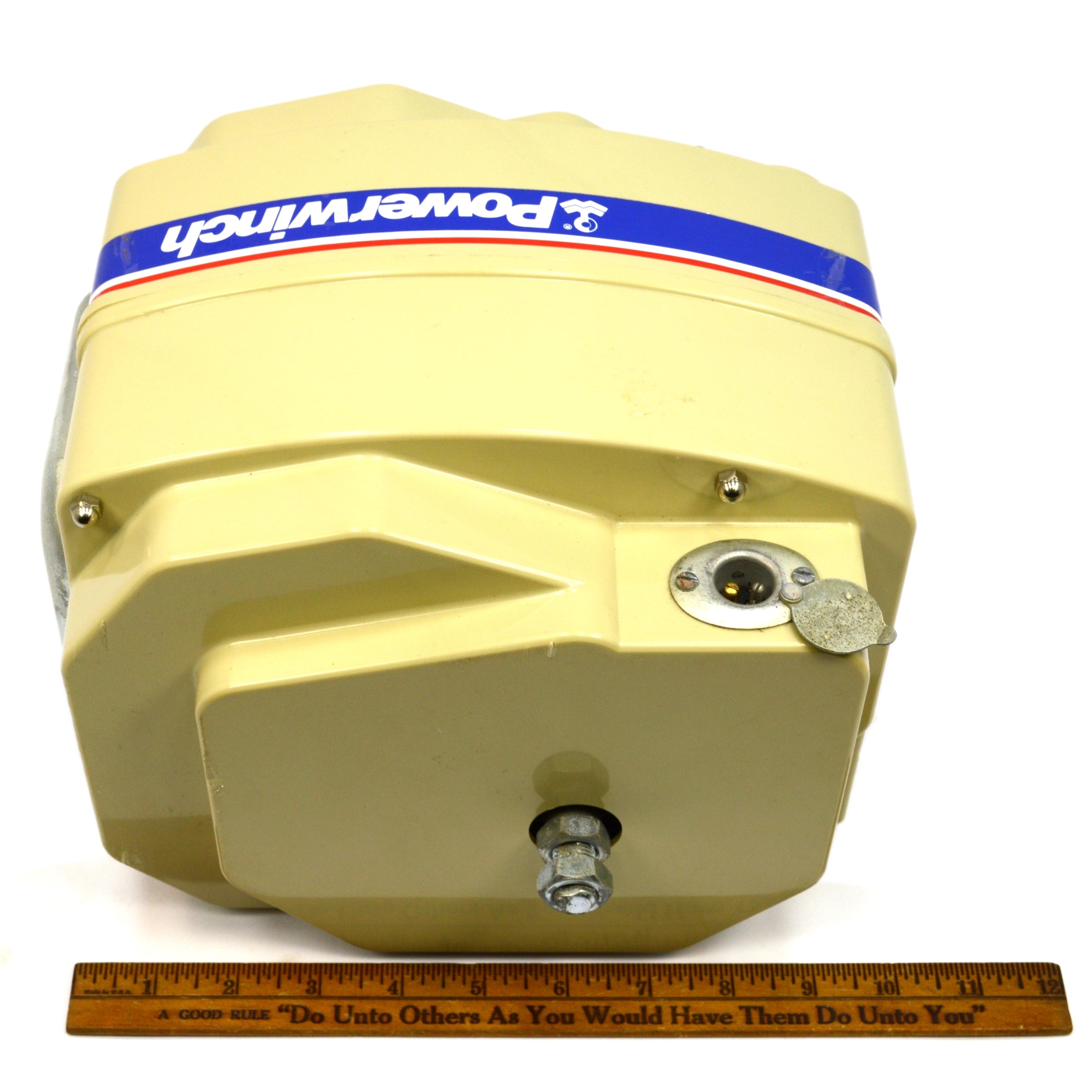 POWERWINCH No. 312 Electric Trailer Winch - 12V Heavy Duty Boat & Utility Winch with Remote Control - Perfect for Boat Trailers, ATV Hauling & Off-Road Recovery