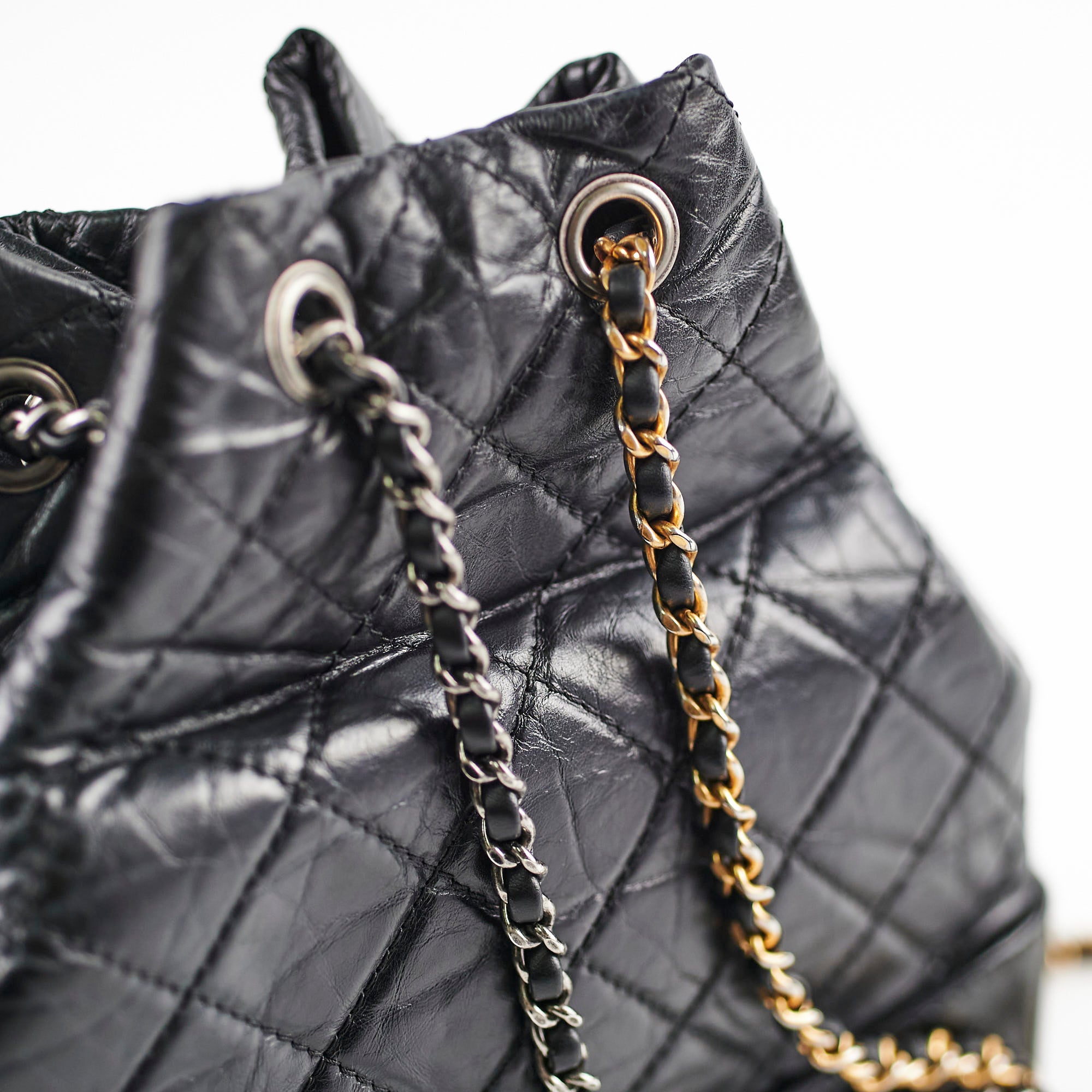 Chanel Black Gabrielle Backpack 24 Series - Luxury Designer Handbag for Women | Perfect for Travel, Work & Everyday Use