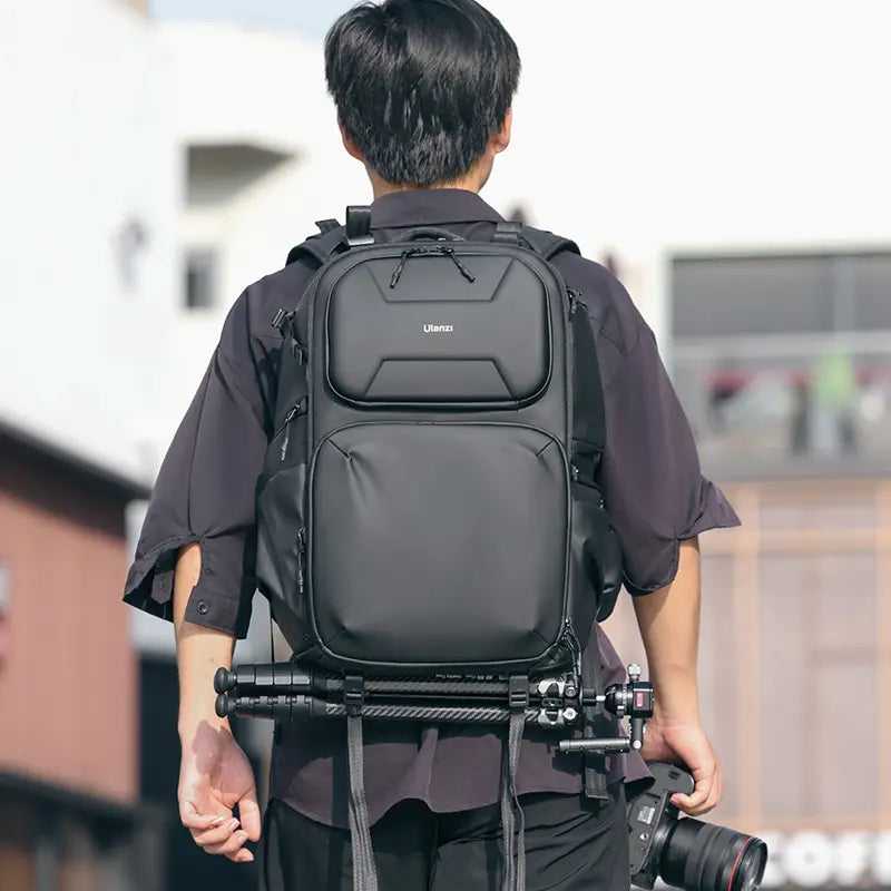 Ulanzi BP10 35L Hardshell Camera Backpack - Waterproof DSLR Bag for Professional Photographers, Travel & Outdoor Photography Gear Storage