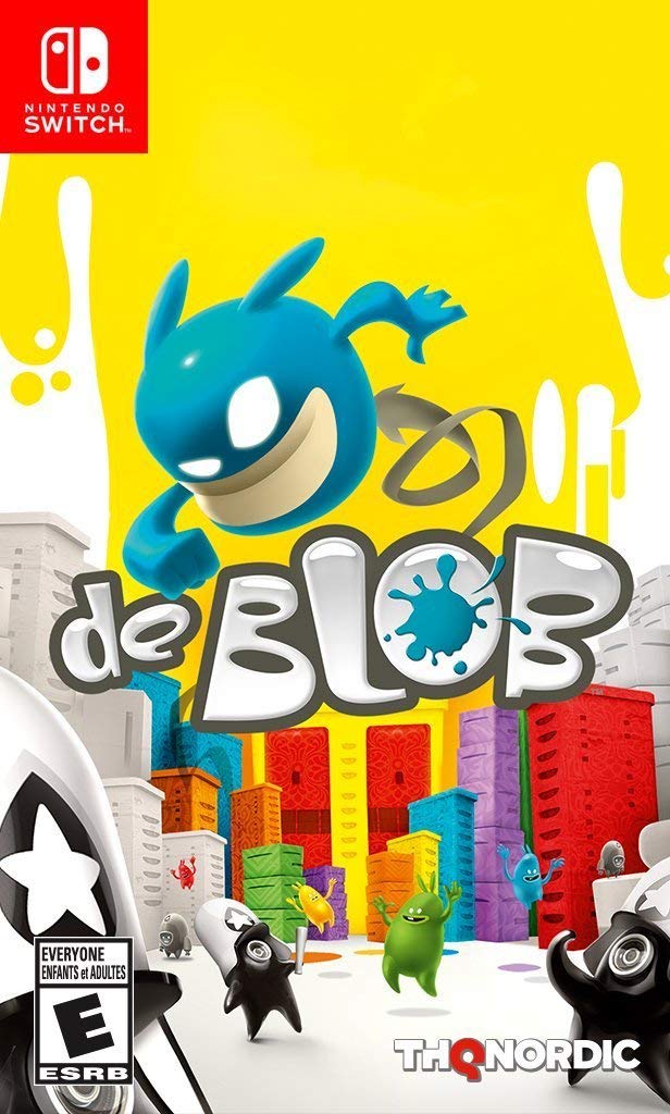 De Blob - Fun & Colorful Action Game for Nintendo Switch - Perfect for Family Game Nights & Creative Play