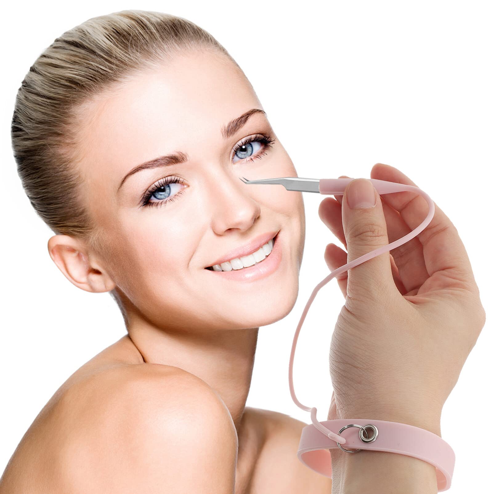 Professional Silicone Eyelash Tweezers Holder - Adjustable Silicone Bracelet for Lash Extensions, Protects & Organizes Tweezers - Perfect for Lash Technicians & DIY Beauty Enthusiasts at Home or Salon