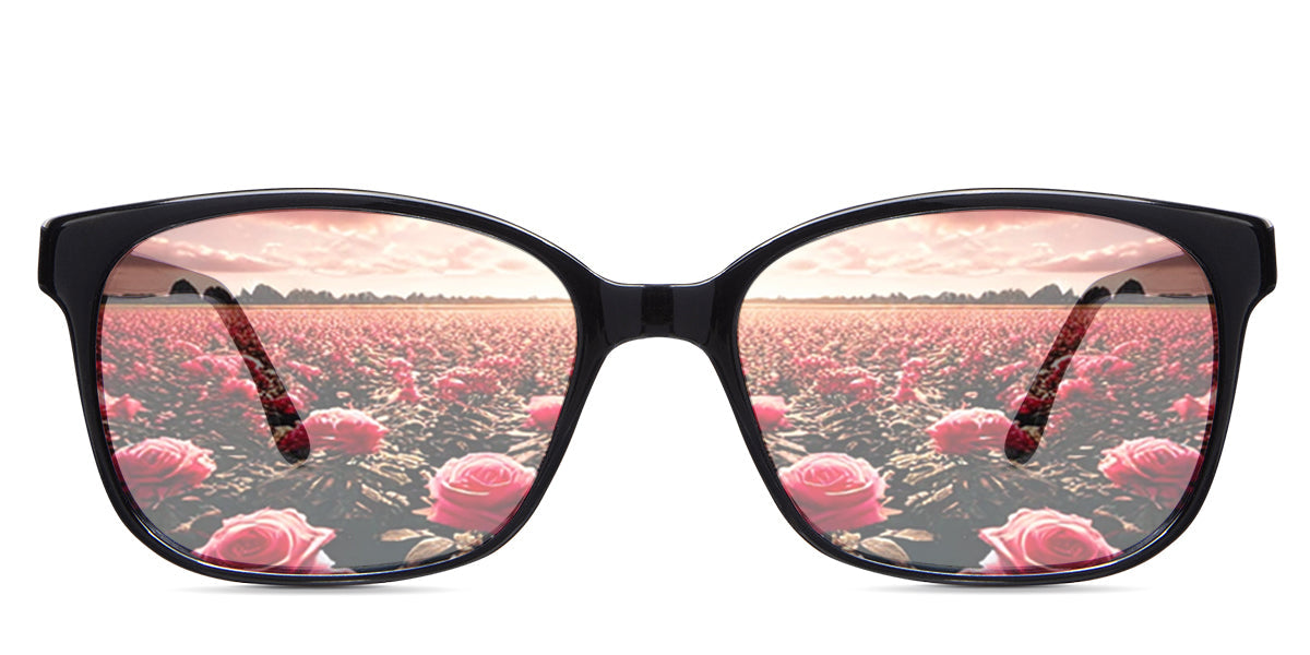 Kinu Men Prescription Tinted Glasses - Blue Light Blocking & UV Protection for Computer Work, Gaming, and Outdoor Activities