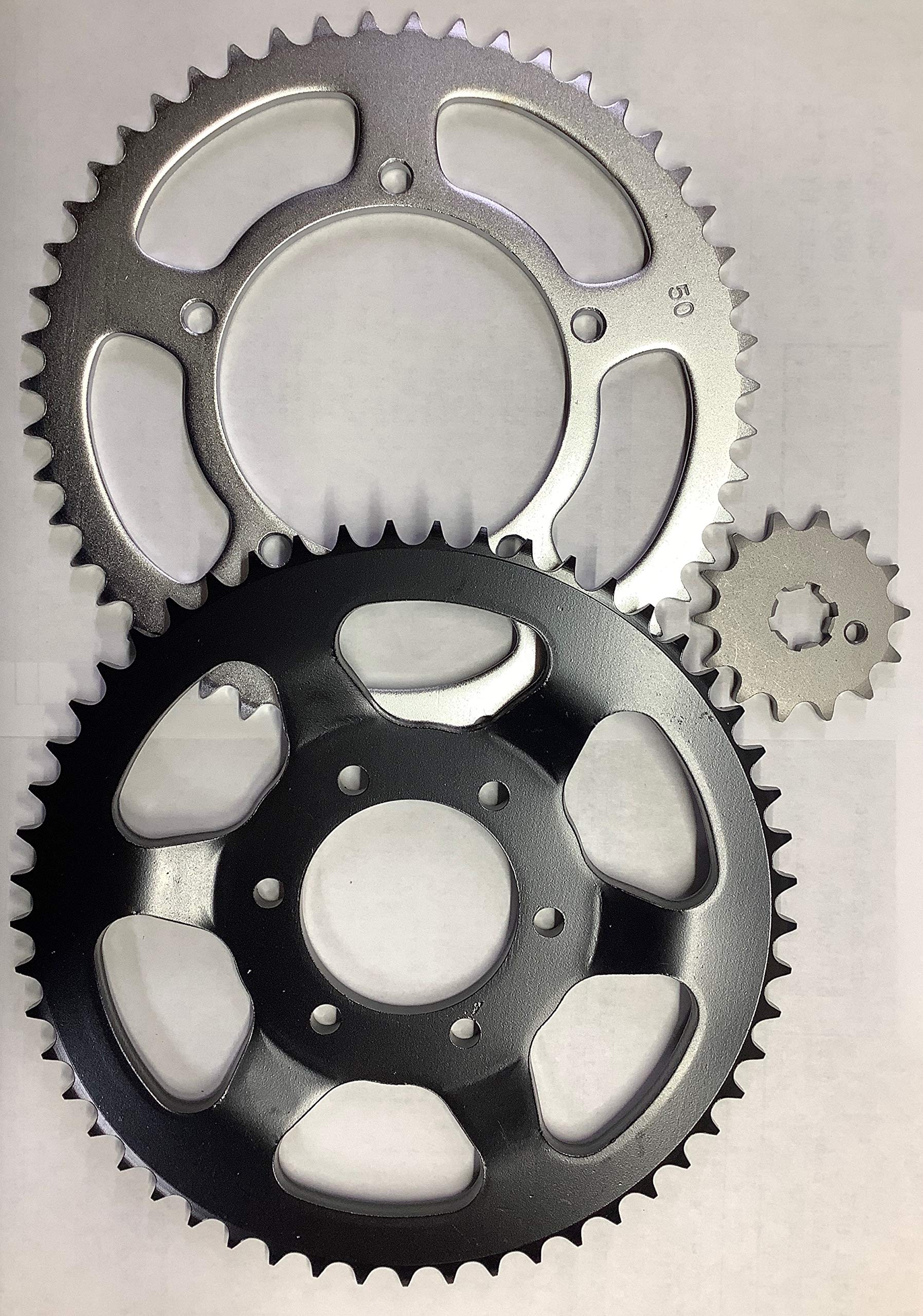 Yamaha XV 250 Virago Rear Sprocket (40 Teeth) - Compatible with Route 66 & V-Star 1988-2018 Models | Street Motorcycle & Scooter Replacement Part #55-85740 | Perfect for Cruiser Bike Maintenance & Performance Upgrades