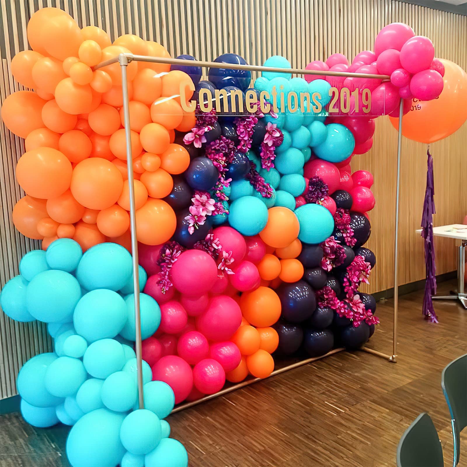PartyWoo Tangerine Orange Balloons - 120 Pack 5 Inch Deep Orange Balloons for Garland & Arch Decor | Perfect for Birthday, Wedding & Party Decorations | Vibrant Dark Orange Balloon Set for Festive Events & Celebrations