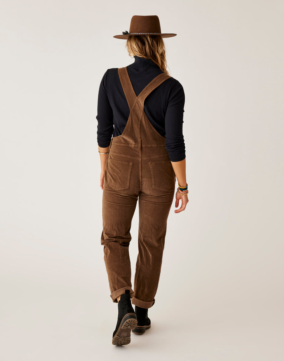 Jason Cord Overall: Dark Brown - Durable & Stylish Men's Workwear for Construction, Farming & Outdoor Activities | FINAL SALE
