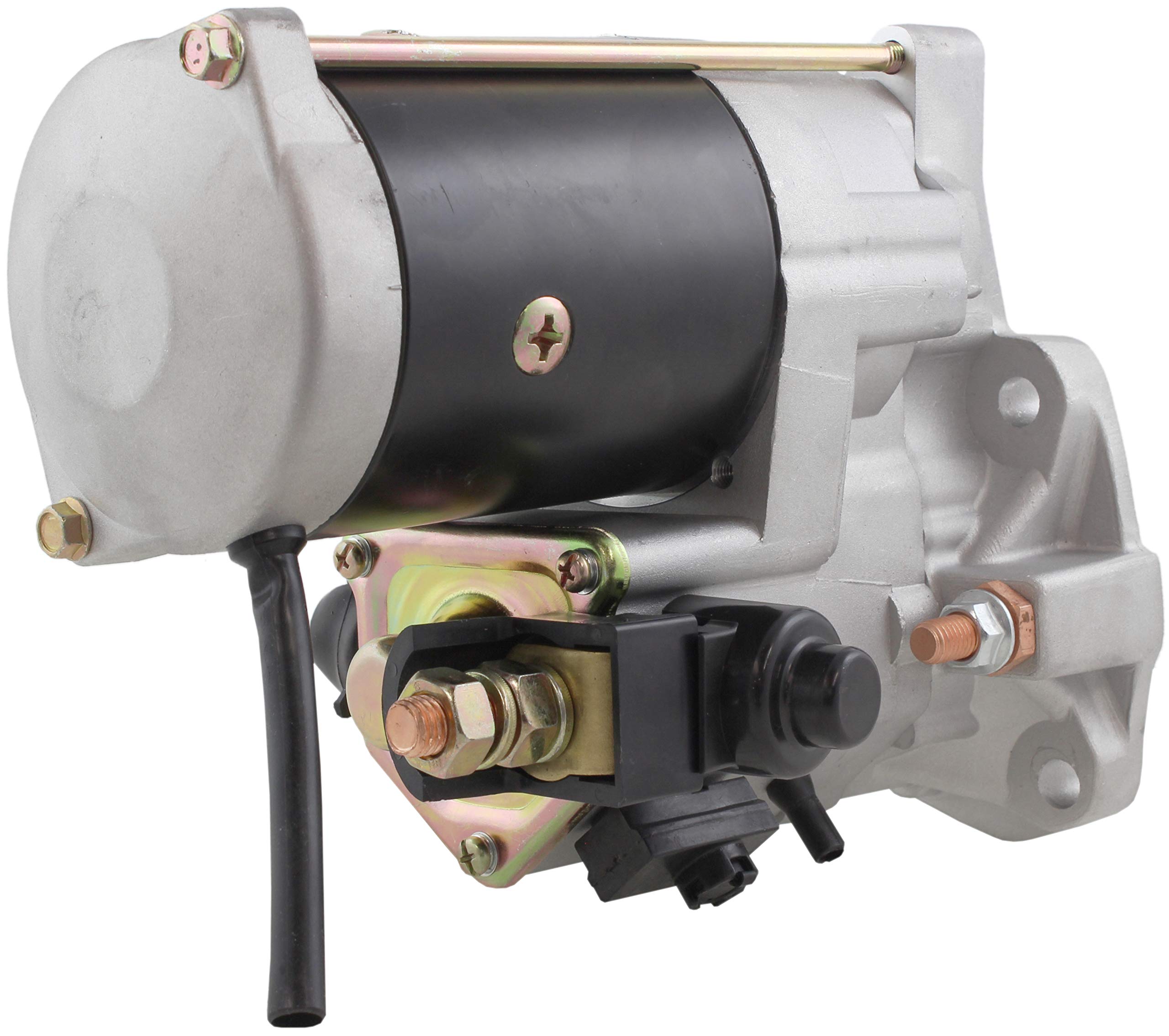 Gladiator 12V 3KW 250A Heavy-Duty Metal Tractor Starter Motor - Compatible with IHC/Farmall 806D, 856D, 1206D, 1256D, 1456D, 1566D, 2806D, 2826D, 766D, 966D Diesel Tractors (1963-1976 Models) - Ideal for Agricultural Equipment, Farming Machinery & Tractor Engine Repair