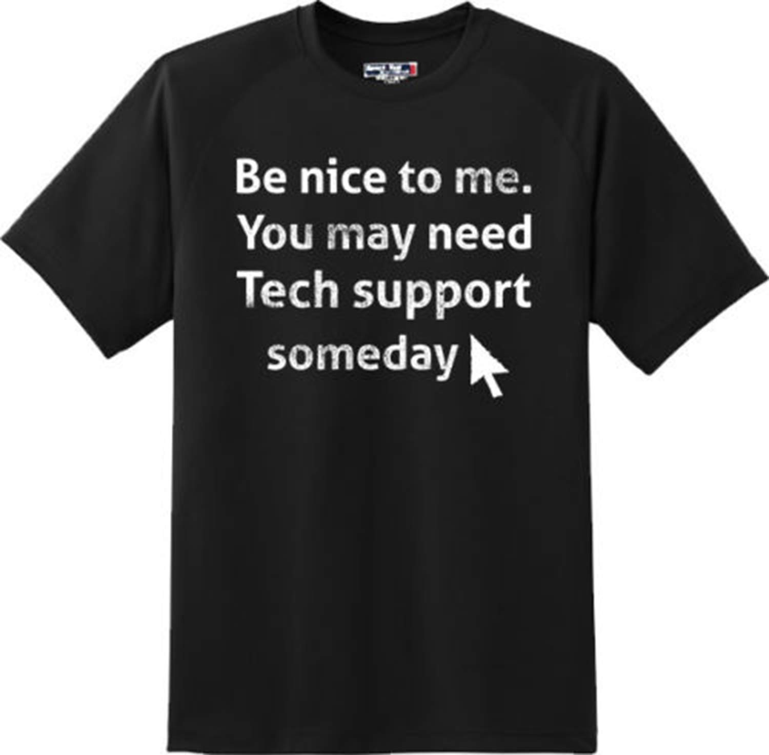 Funny Tech Support Geek Nerd Humor Computer Gift T-Shirt for College Students & IT Professionals - Perfect for Work, School & Casual Wear
