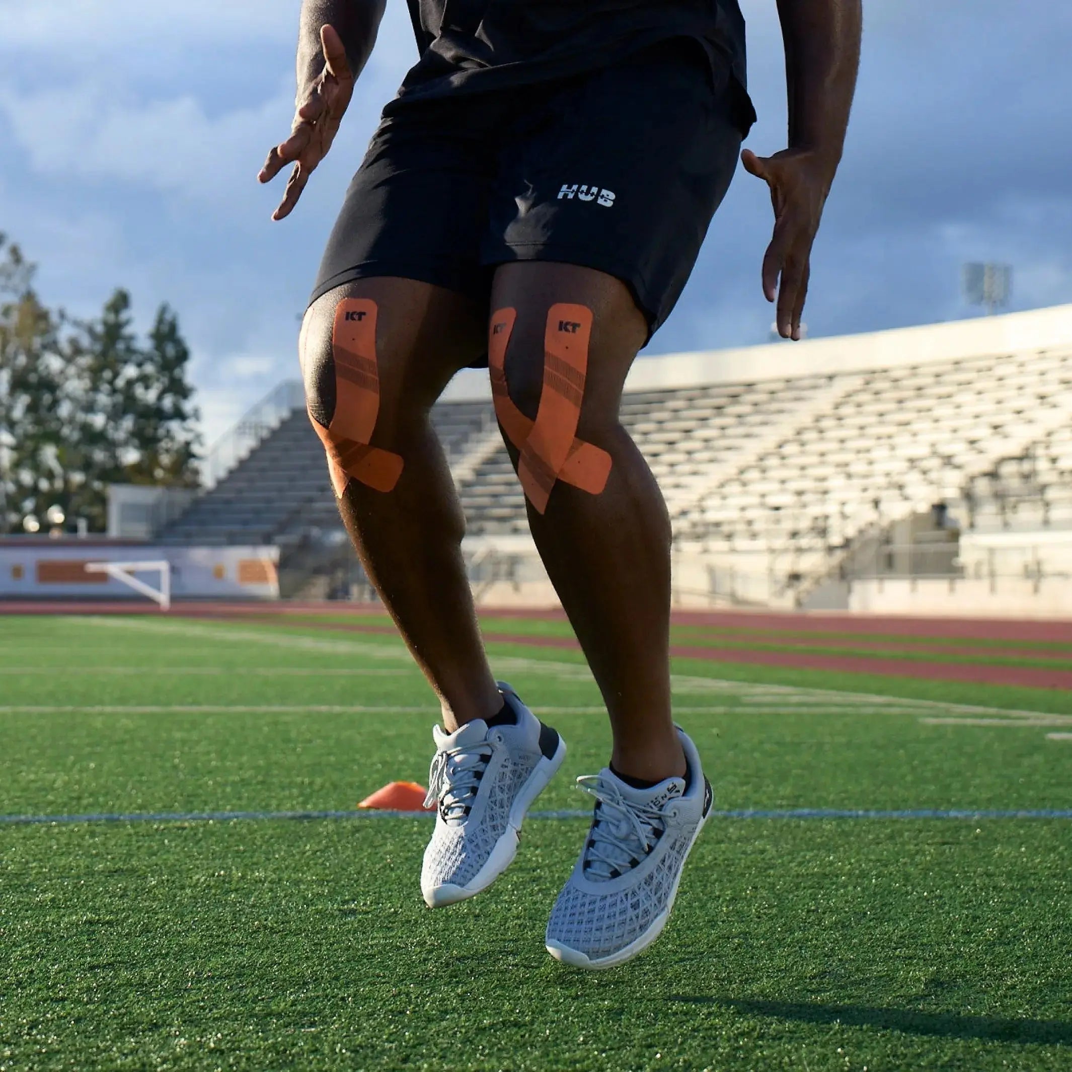 KT Tape Pro® - Premium Elastic Kinesiology Tape for Pain Relief & Muscle Support - Ideal for Athletes, Runners & Active Lifestyles