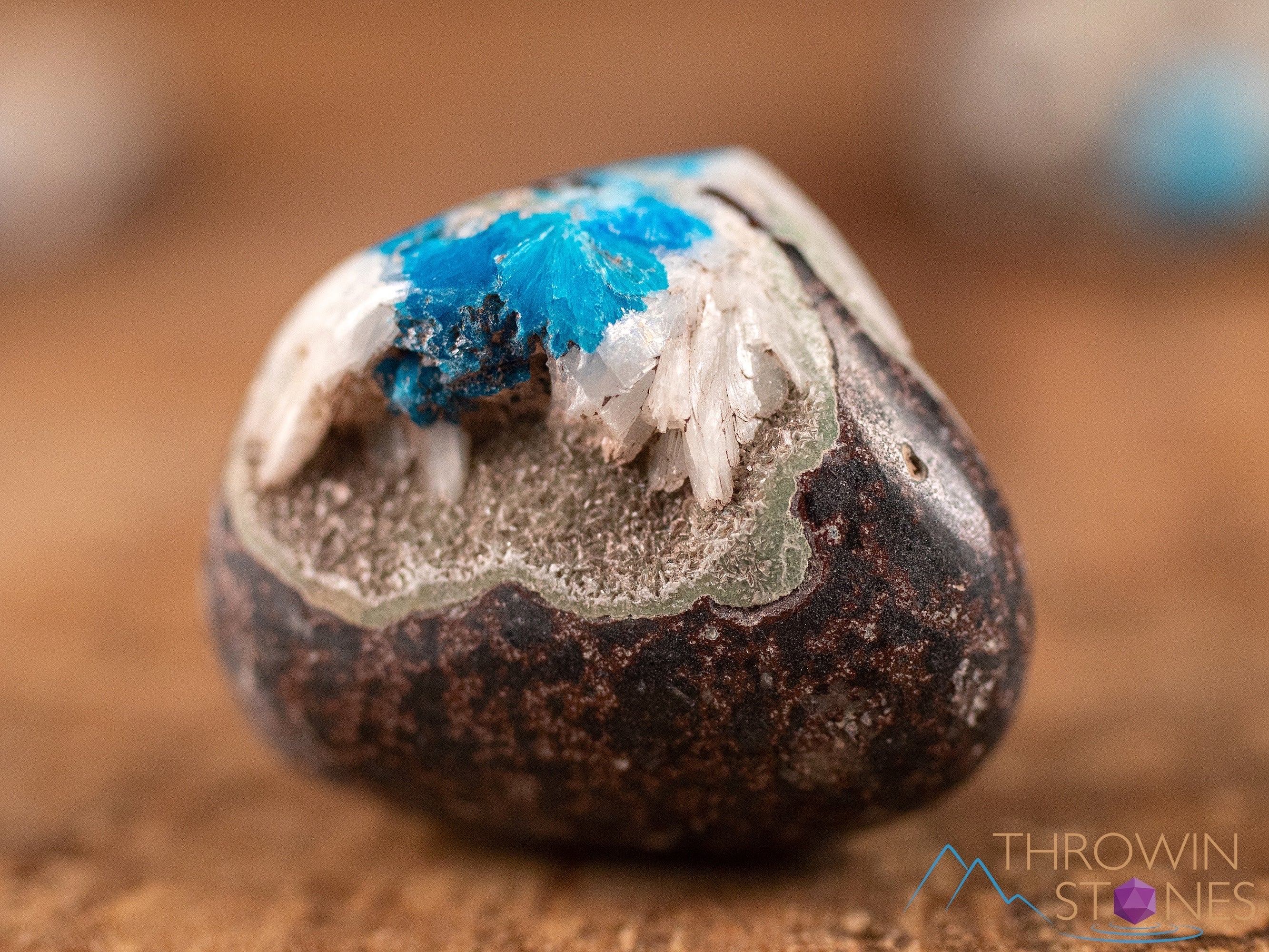 CAVANSITE Tumbled Stones - Natural Healing Crystals for Meditation, Chakra Balancing & Energy Work | Self Care Gemstones for Stress Relief & Spiritual Growth