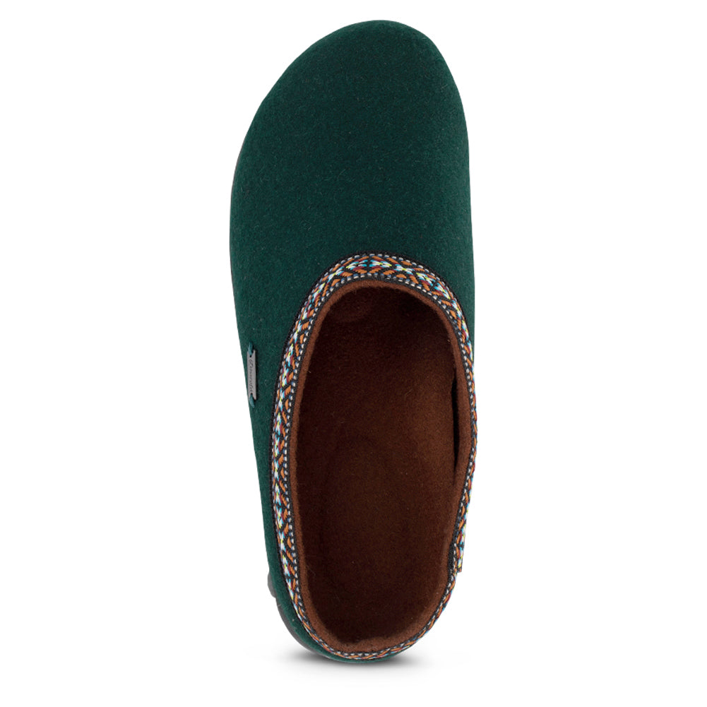 Heather Women's Wool Clog Slippers - Cozy Indoor/Outdoor House Shoes for Winter Comfort & Warmth - Perfect for Home, Office & Relaxation