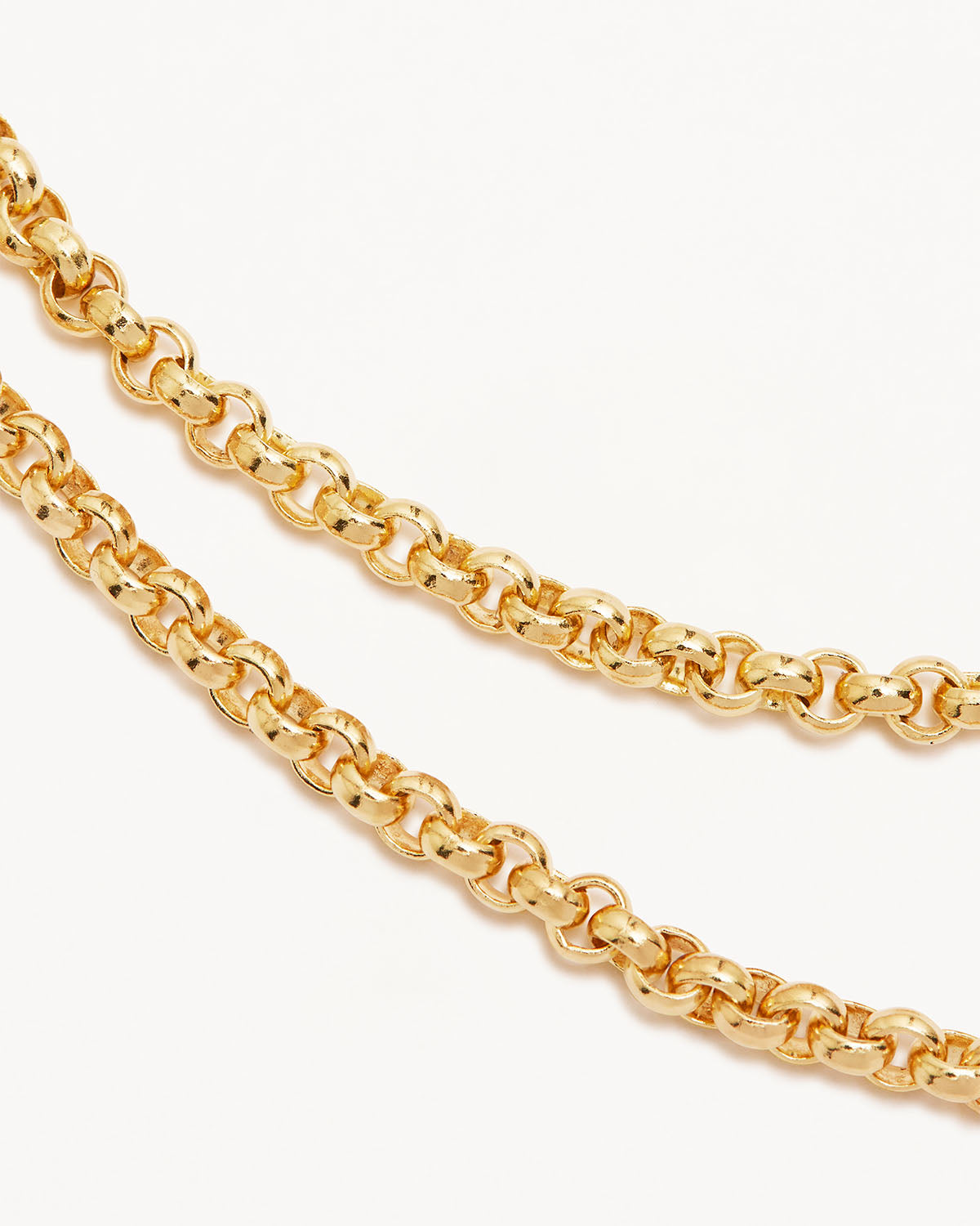 18K Gold Vermeil Belcher Chain Necklace - 3mm Dainty & Elegant Jewelry for Women, Perfect for Everyday Wear, Layering & Special Occasions