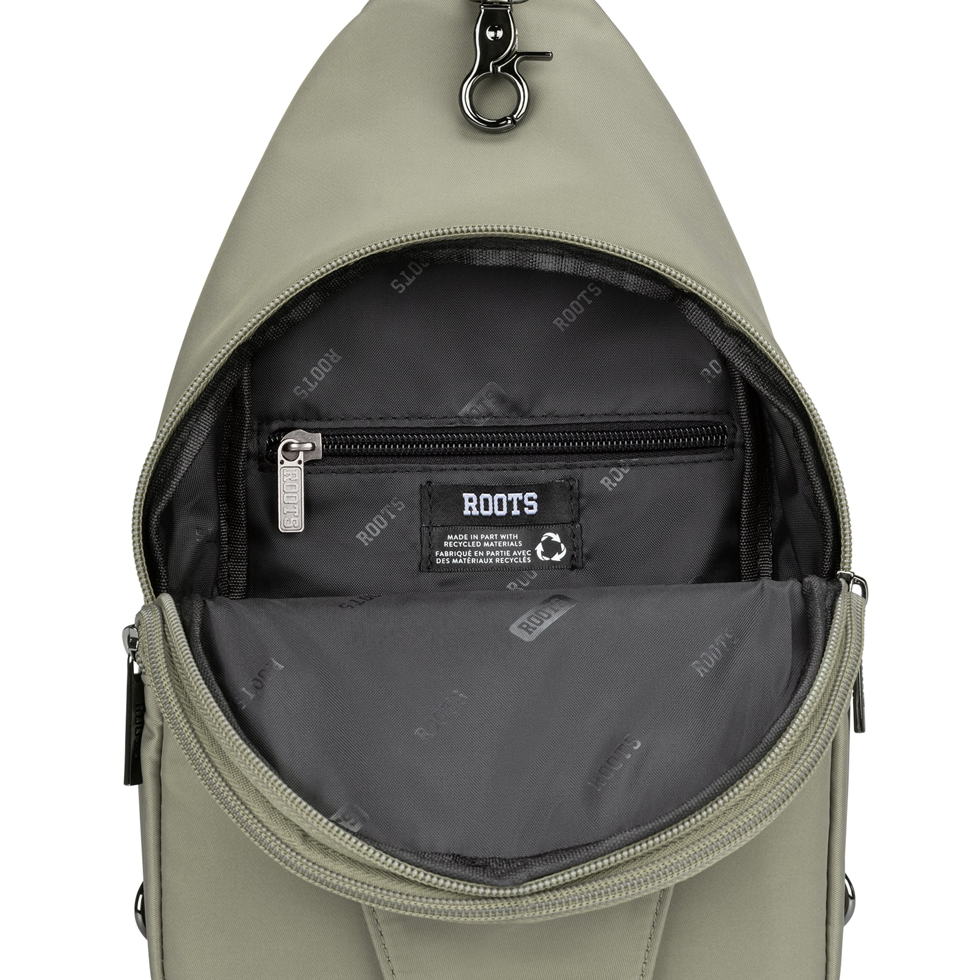 Roots Travel RFID Sling Bag - Anti-Theft Crossbody Bag for Men & Women - Perfect for Travel, Commuting & Outdoor Adventures