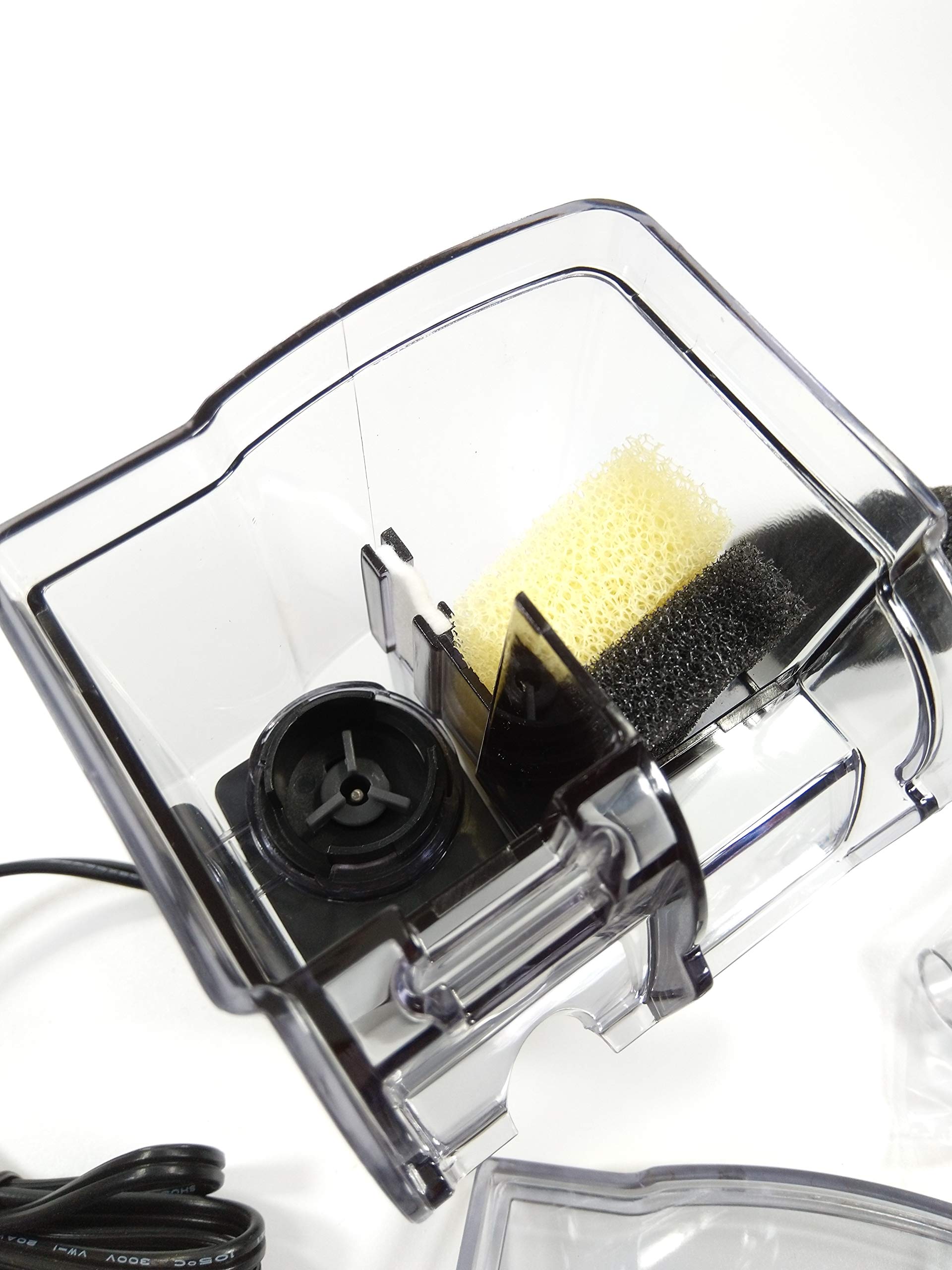 Premium Aquarium Filter Mignon 60 with Stainless Steel Cleaning Brush Set - Perfect for Freshwater & Saltwater Fish Tanks, Turtle Tanks & Aquatic Plant Aquariums
