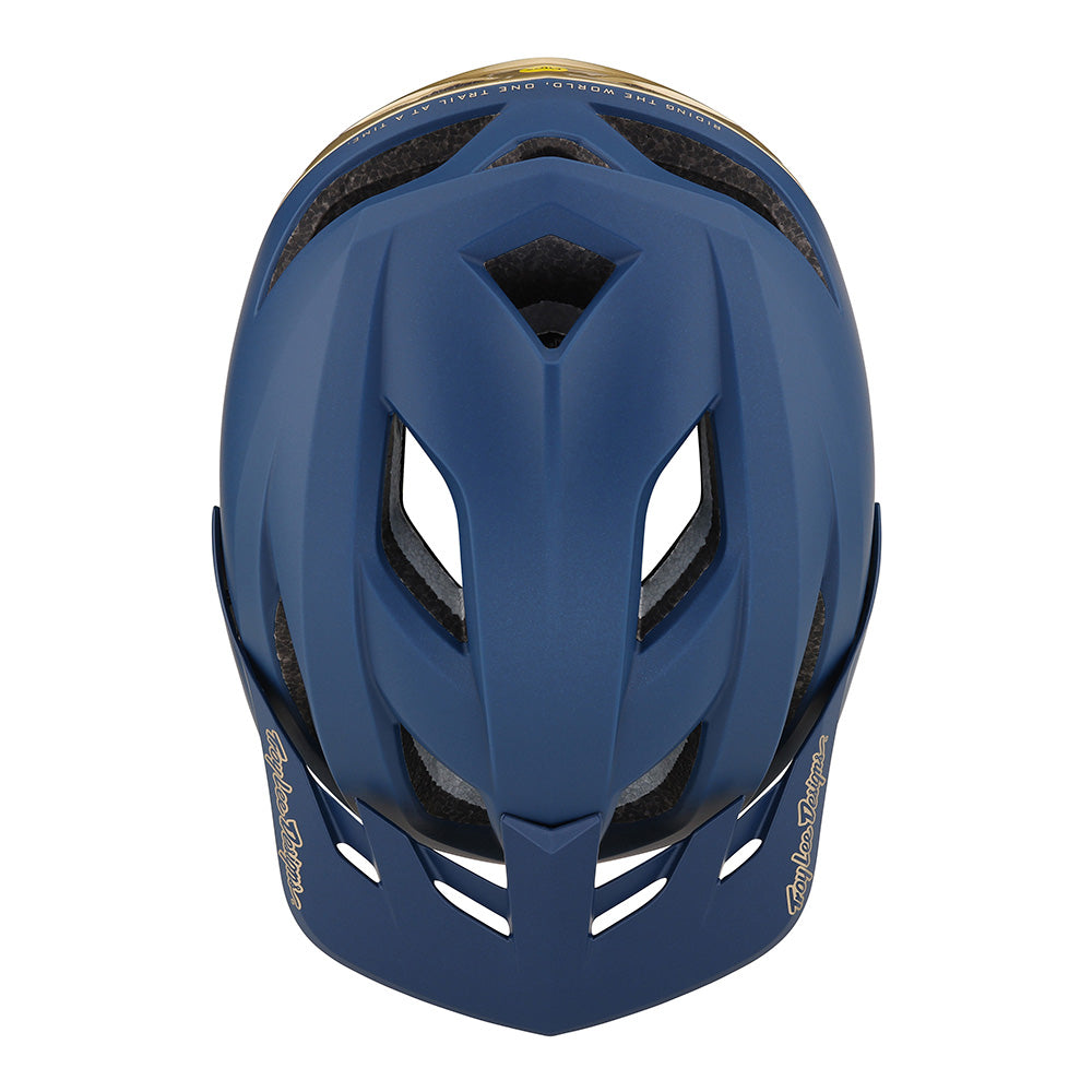 Flowline SE Helmet - Lightweight & Durable Bike Helmet for Adults - Radian Navy/Titanium - Perfect for Cycling, Mountain Biking & Road Safety