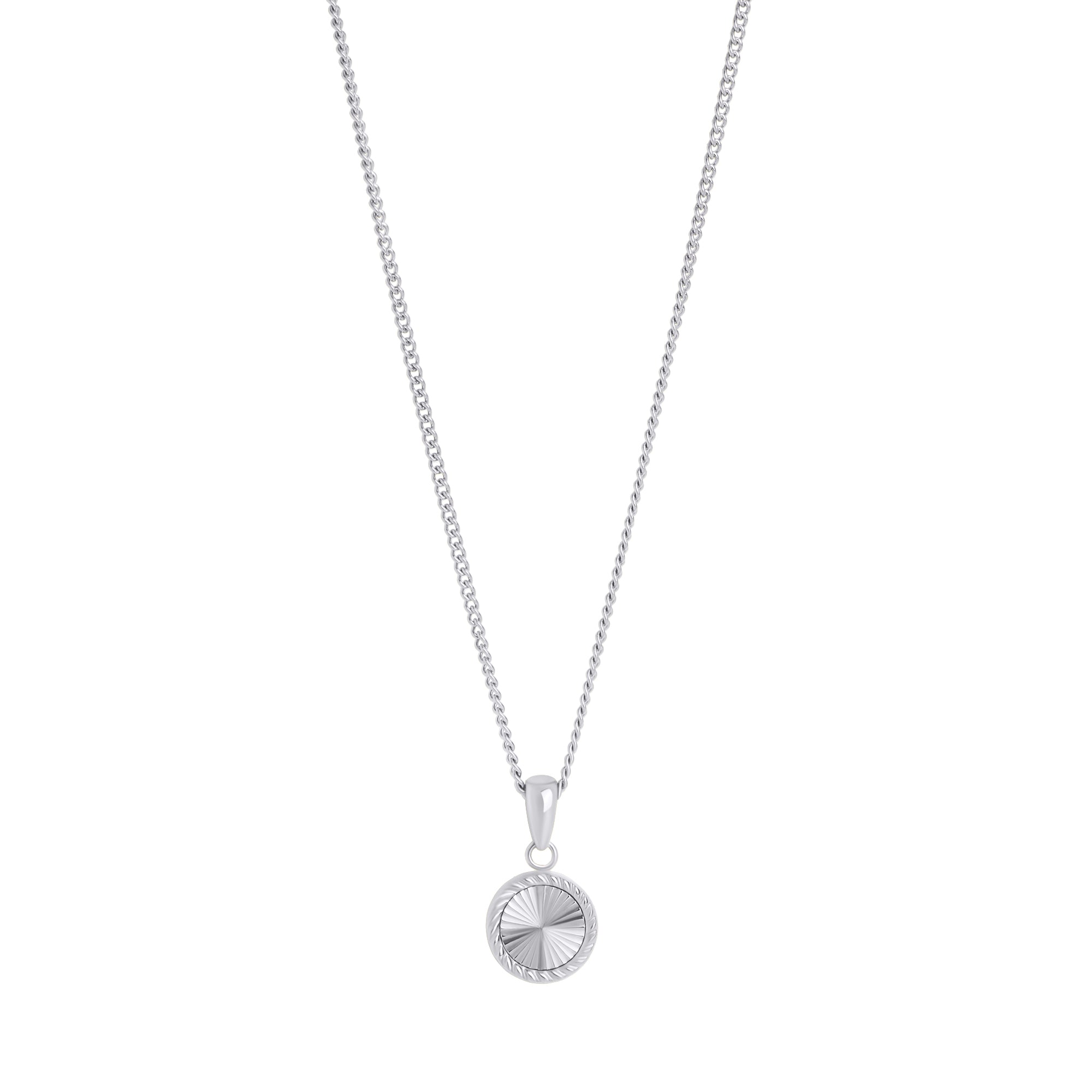 Elegant Esme Pendant Necklace for Women - Sterling Silver Heart Charm Jewelry Gift for Her - Perfect for Valentine's Day, Anniversary & Special Occasions