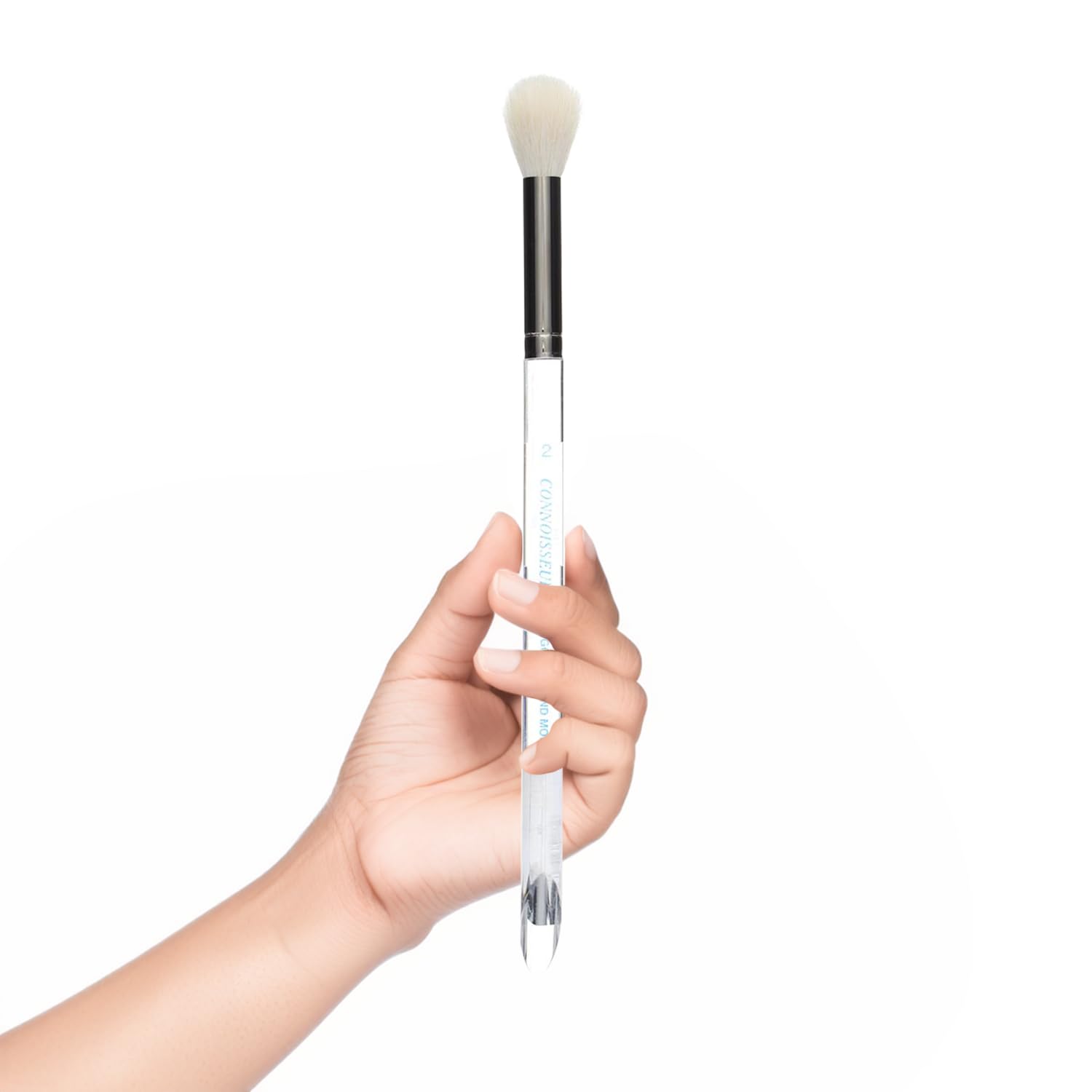 Premium Goat Hair Round Mop Brush #8 - Professional Artist Paintbrush for Oil, Acrylic & Watercolor Painting - Perfect for Canvas, Wood & Fabric Art Projects