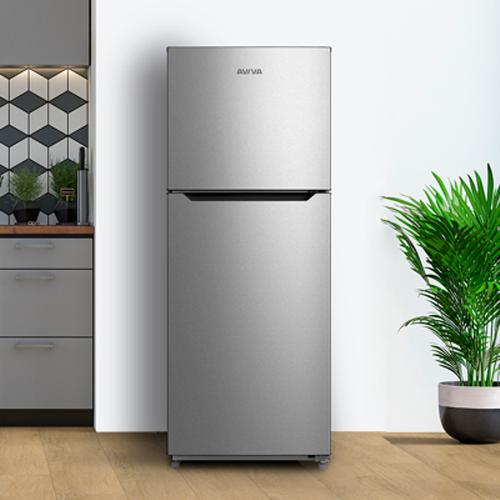 AVIVA 27.5 Inch Top Freezer Refrigerator - 14.2 cu.ft Energy Efficient Compact Fridge with Adjustable Shelves - Perfect for Small Apartments, Dorms, and Office Spaces