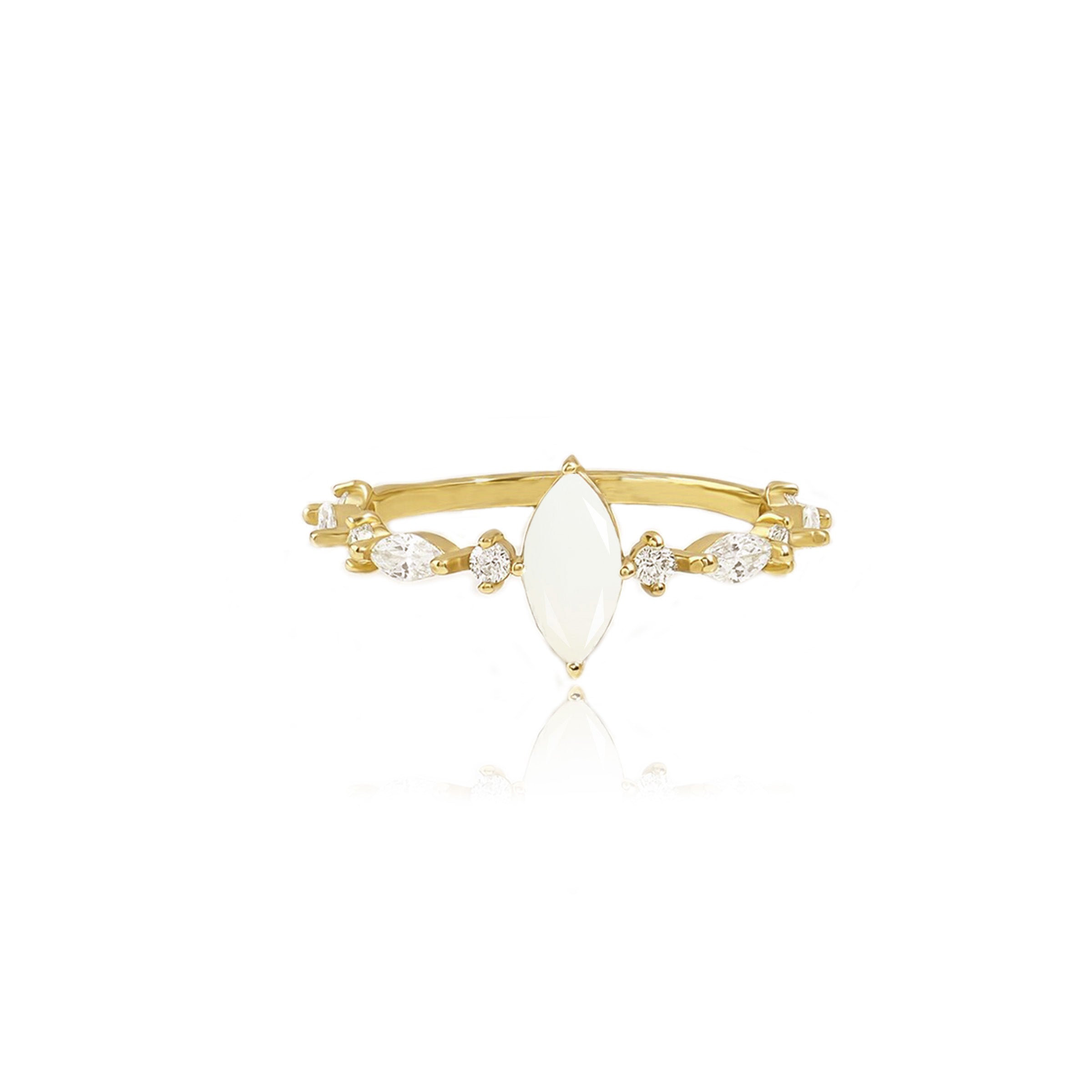 Personalized Bonding Beacon Breastmilk Ring with Genuine Alexandrite - Perfect for Nursing Moms & Mother-Baby Bonding Moments