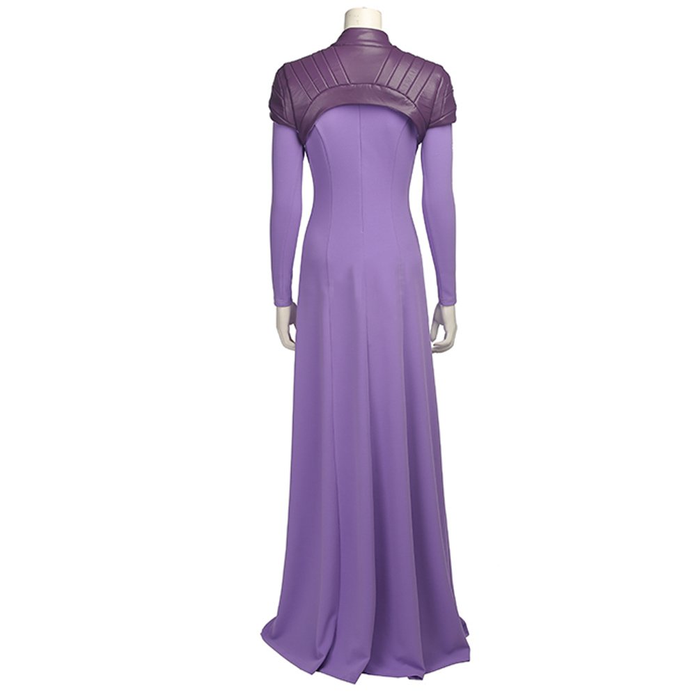 Anime Women's Purple Cosplay Costume Full Set - Elegant Halloween Party Outfit for Anime Lovers & Cosplay Events