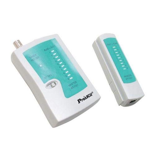 Professional CAT 5 Network Cable Tester with 8 LED Indicators & Remote - 5-Pack for IT Technicians & Network Installations - Perfect for Home Office, Data Centers & Telecom Maintenance