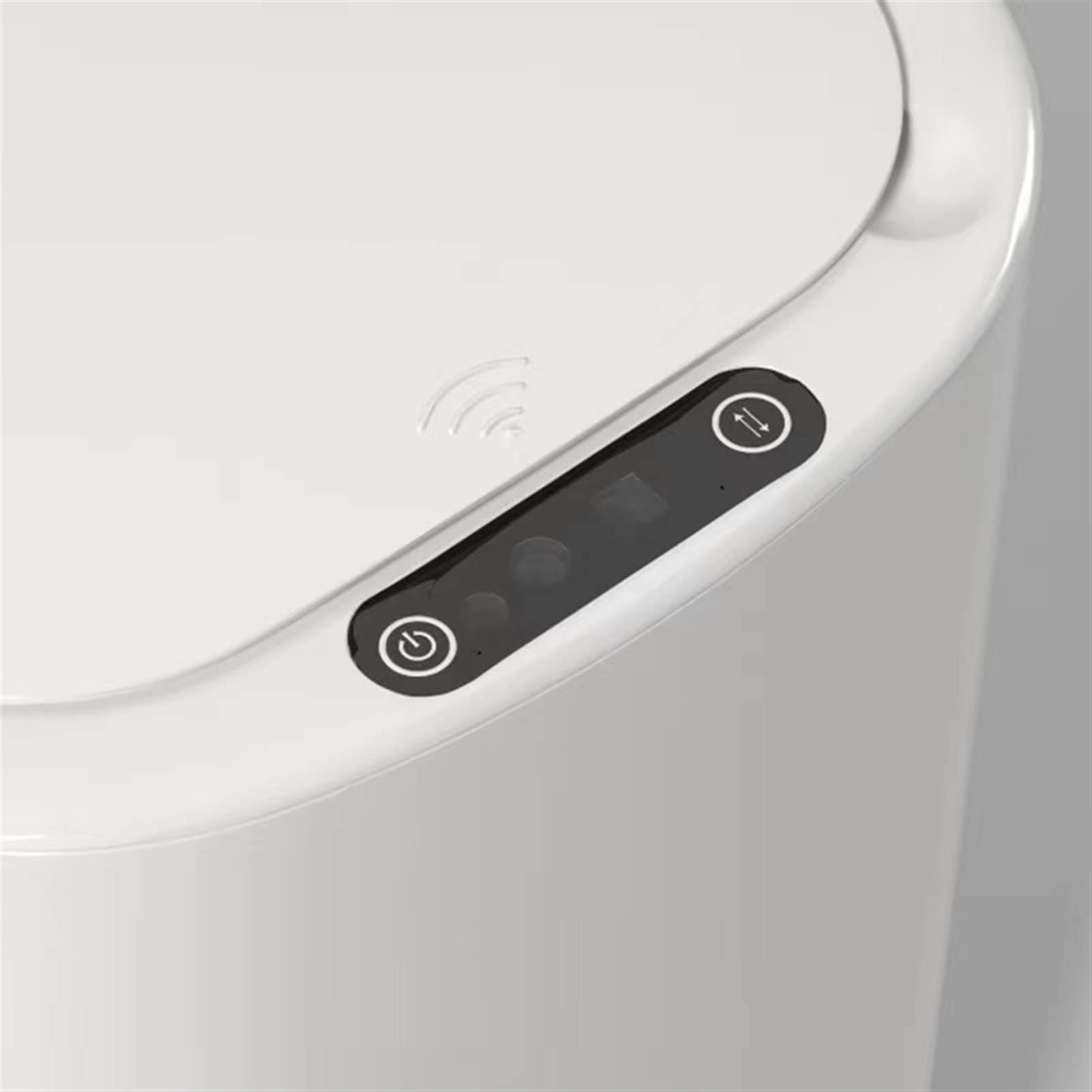 12L Smart Automatic Sensor Trash Can - White, Hands-Free Motion Activated Garbage Bin for Kitchen, Bathroom, Office & Home Use