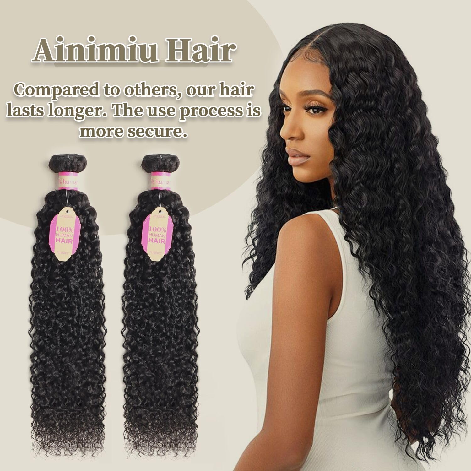 Brazilian Virgin Human Hair Extensions 20
