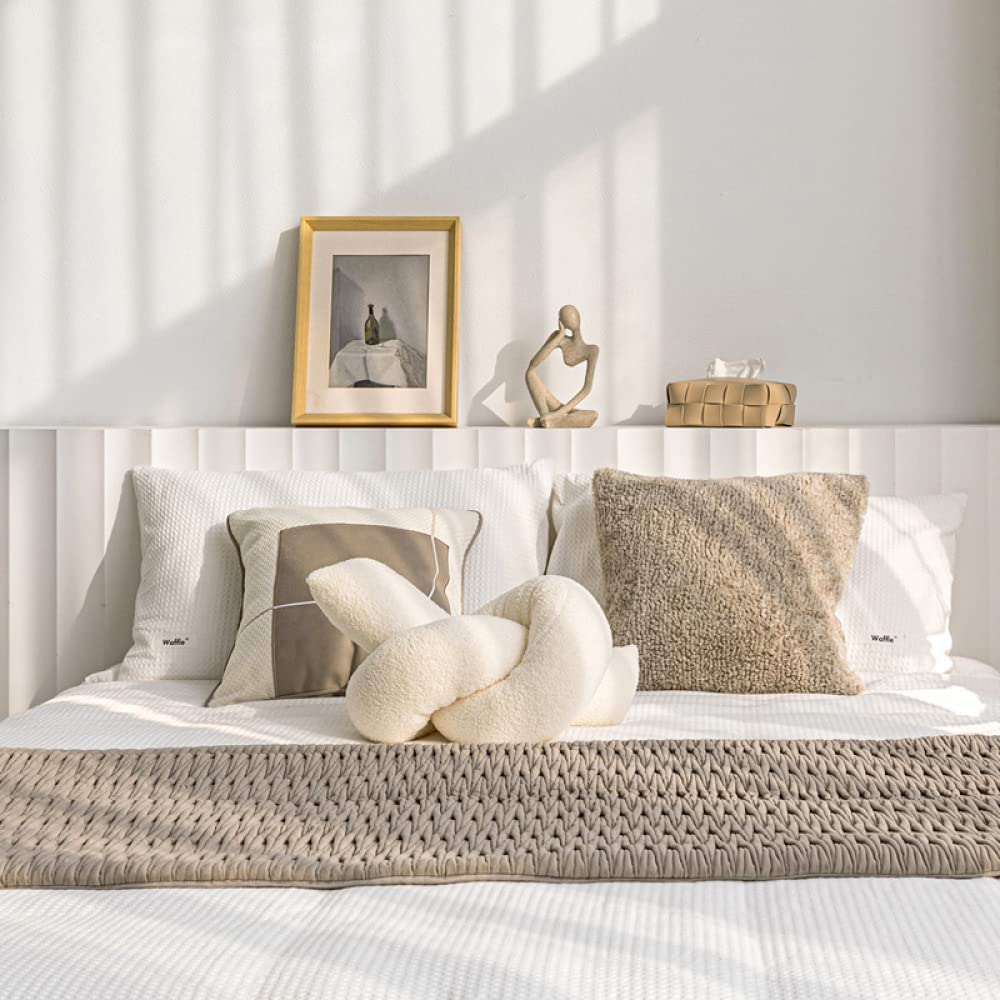 Modern King/Queen Bed Runner Scarf - Hotel Luxury Bedspread for Home Decor