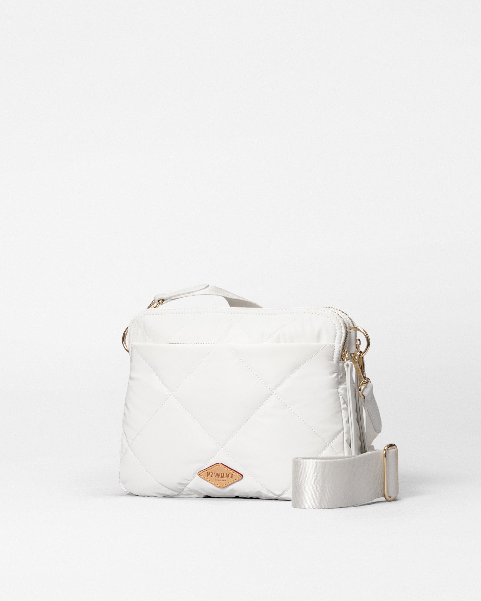 Liquid Madison Crossbody Bag - Stylish & Durable Chalk-Colored Shoulder Purse for Women | Perfect for Work, Travel & Everyday Use