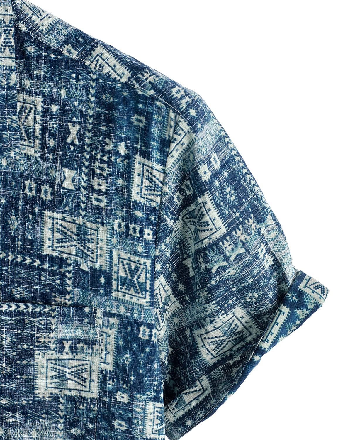 VATPAVE Men's Hawaiian Shirts - Casual Floral Short Sleeve Button Down Shirt with Front Pocket | Tropical Beach Vacation, Summer Party & Outdoor Wear