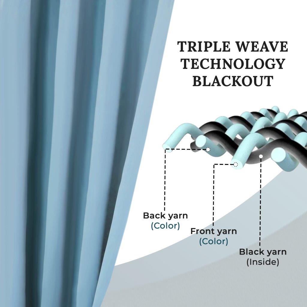 Blackout Curtains with Grommet Top - Solid Classic Modern Window Treatment for Bedroom & Living Room - Noise Reducing & Energy Saving
