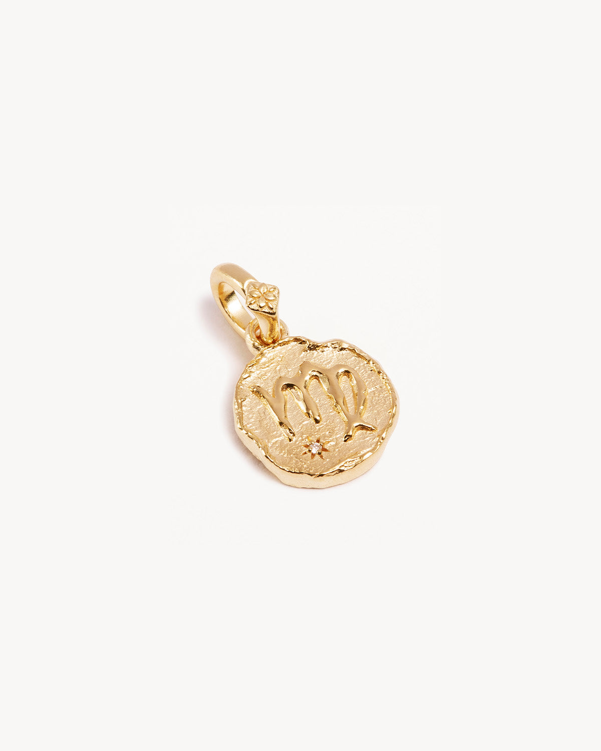 18k Gold Vermeil Cosmic Love Zodiac Pendant Necklace - Virgo Horoscope Jewelry for Women, Perfect Gift for Birthday, Anniversary & Everyday Wear