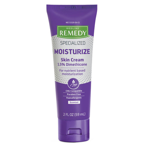Medline Remedy Specialized Skin Cream for Dry & Sensitive Skin – Fragrance-Free, Hypoallergenic – 2oz, 4oz, 8oz Sizes – Ideal for Eczema, Psoriasis & Post-Surgery Care
