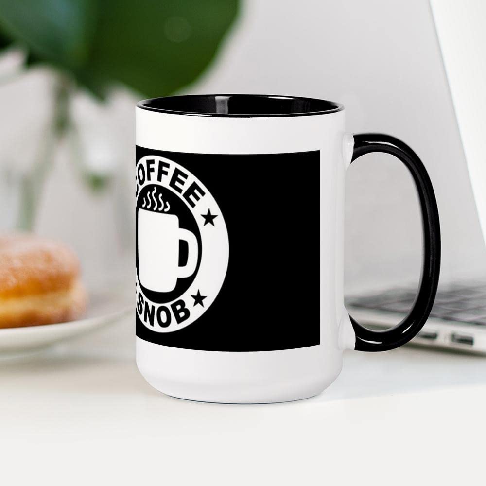Best 15 oz (444 ml) Ceramic Coffee Mug - Insulated Travel Mug for Office, Home & Camping - Funny & Customizable Gift Idea - CafePress Brand